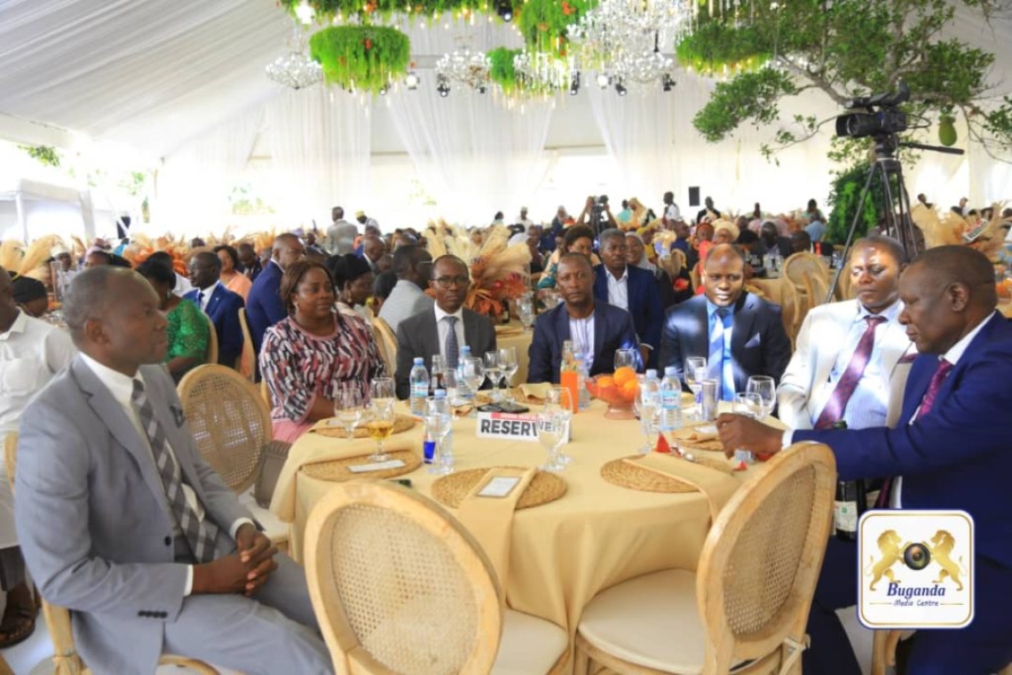Dignitaries, clan leaders, and Kabaka’s ministers attend the book launch event Dignitaries, clan leaders, and Kabaka’s ministers attend the book launch event